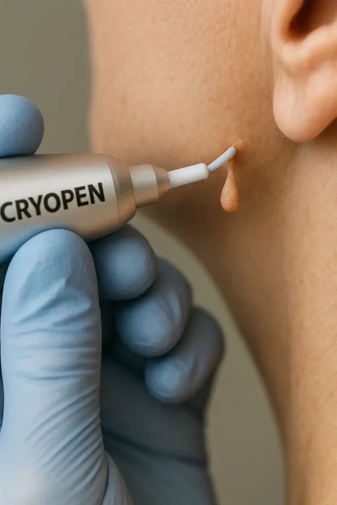 Cryopen for skin tags removal Worthing speak to our team today!