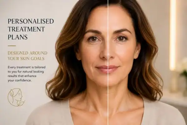 Before and after results of Collagen Lift Therapy Worthing