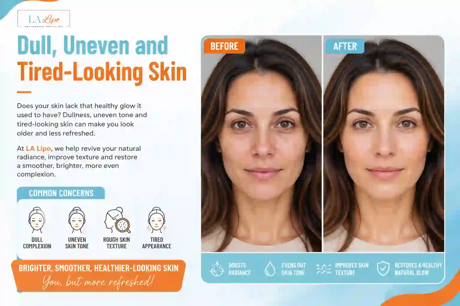 Sign #5: Dull, Uneven and Tired-Looking Skin Worthing